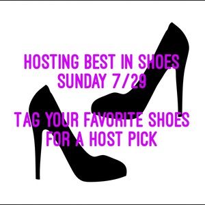 🎉 POSH PARTY ALERT 🎉-  BEST IN SHOES 👠👡👢7/29